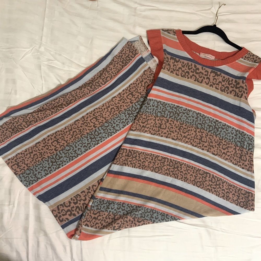 Leopard Maxi Dress sz Large